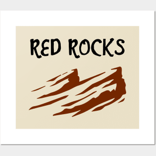 Red Rocks Amphitheater Colorado Posters and Art